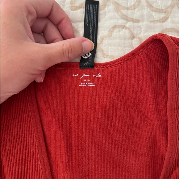 urban outfitters plunge v-neck tank top - Picture 4 of 5